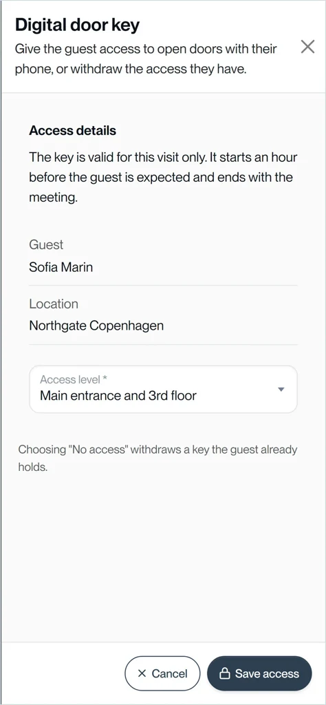 Adgang til alle tre gæster på Brand-workshoppen og en nøgle til Sofia alene.